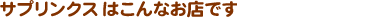 �T�v�����N�X�E�r�^�~���E�X�g�A�͂���Ȃ��X�ł�
